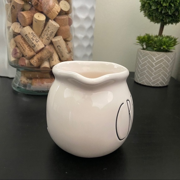 Rae Dunn CREAM Mini Pitcher - Picture 3 of 5